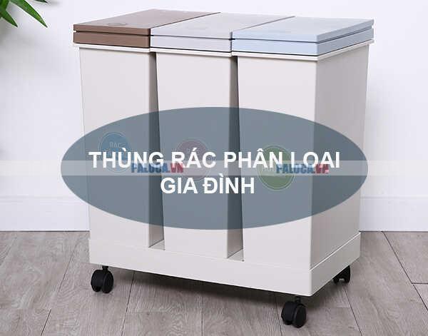 Thùng rác phân loại cho gia đình