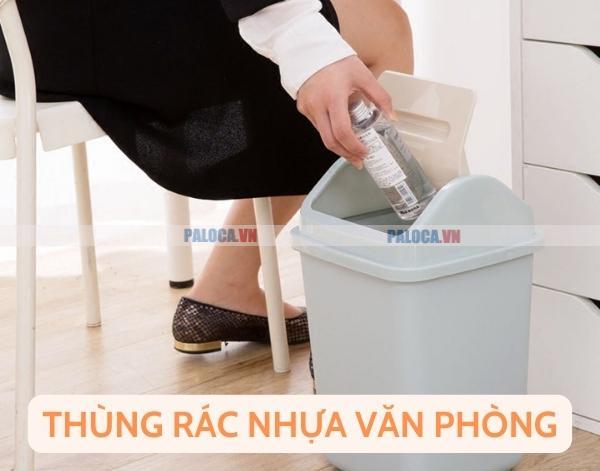 Thùng rác văn phòng làm bằng nhựa