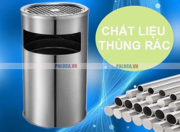 Lựa chọn loại thùng rác làm từ chất liệu phù hợp nhu cầu sử dụng