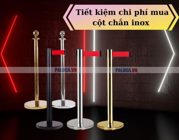 Làm sao để tiết kiệm chi phí khi mua cột chắn inox?