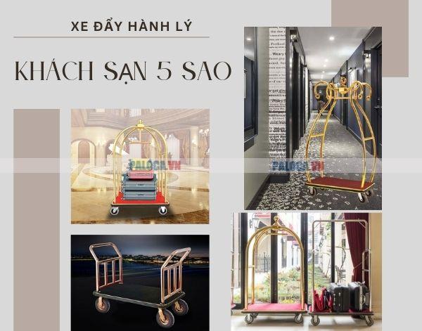 Paloca có sẵn các mẫu xe đẩy hành lý cao cấp dùng tại khách sạn 5 sao