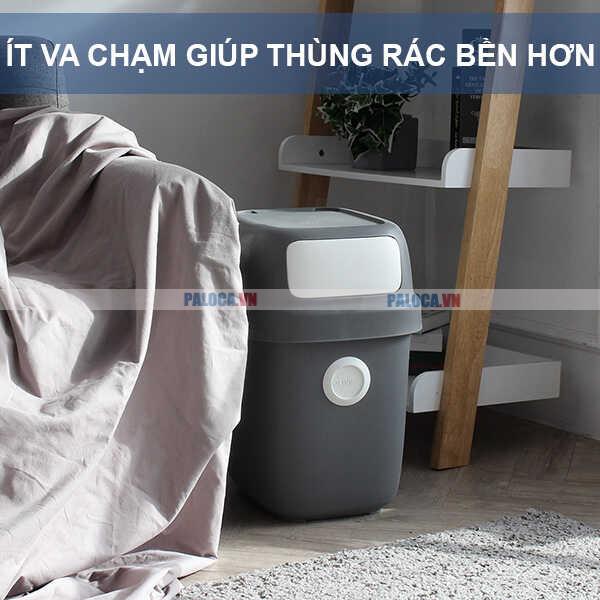 Để thùng rác ở góc khuất, ít va chạm mạnh sẽ bền hơn