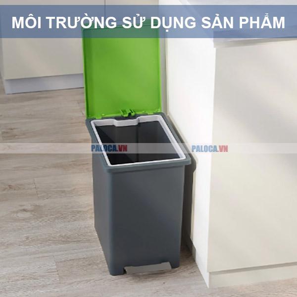 Môi trường sử dụng có ảnh hưởng lớn đến độ bền thùng rác nhựa PP