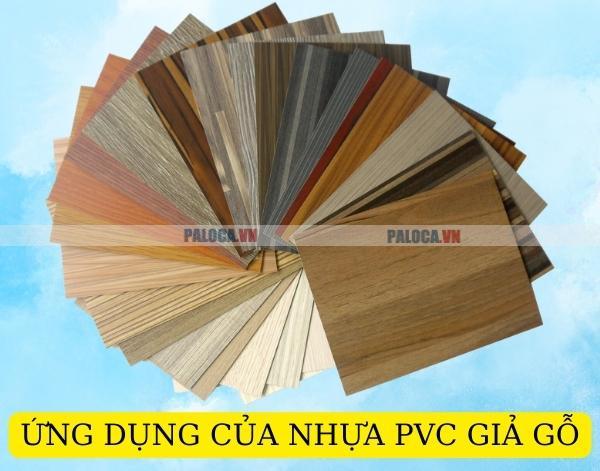 Ứng dụng của nhựa PVC giả gỗ