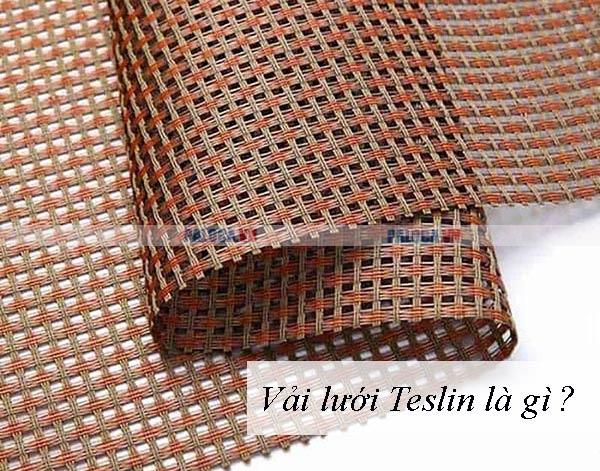 Vải lưới teslin là gì