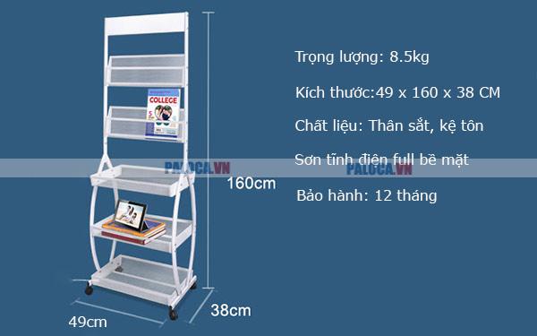 Nhiều người không chịu tìm hiểu thông số kệ đựng tạp chí