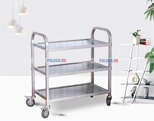 Xe đẩy đồ ăn inox đáng để mọi nhà hàng mua và sử dụng