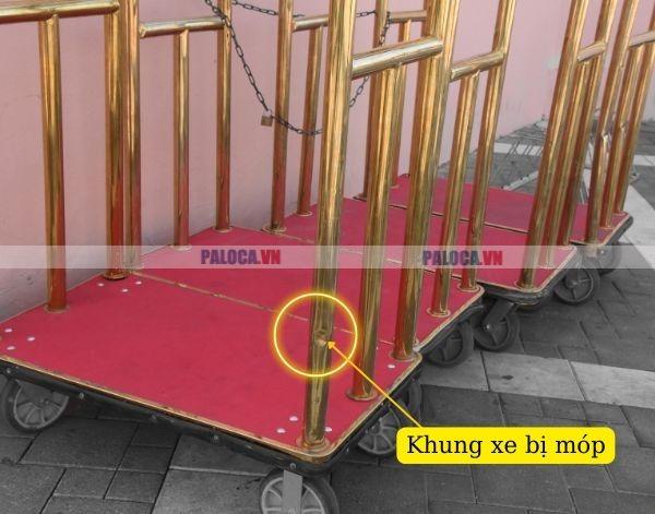 Dấu hiệu nhận biết xe đẩy hành lý kém chất lượng