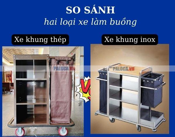 Chọn mua loại xe làm buồng phòng phù hợp nhất