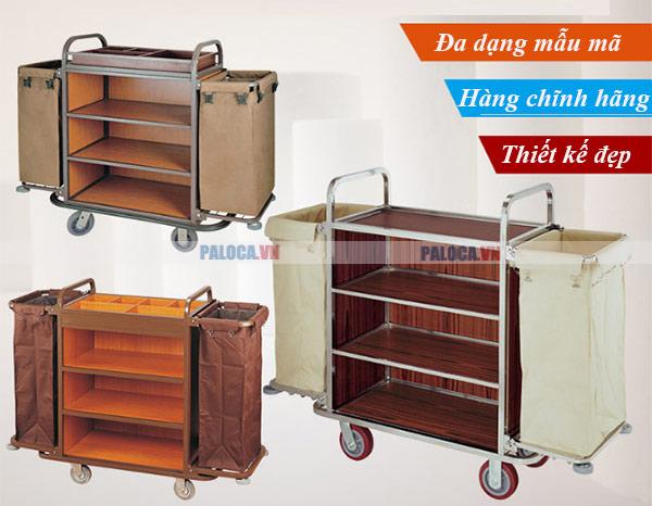 Xe đẩy dọn phòng Paloca được người dùng đánh giá cao