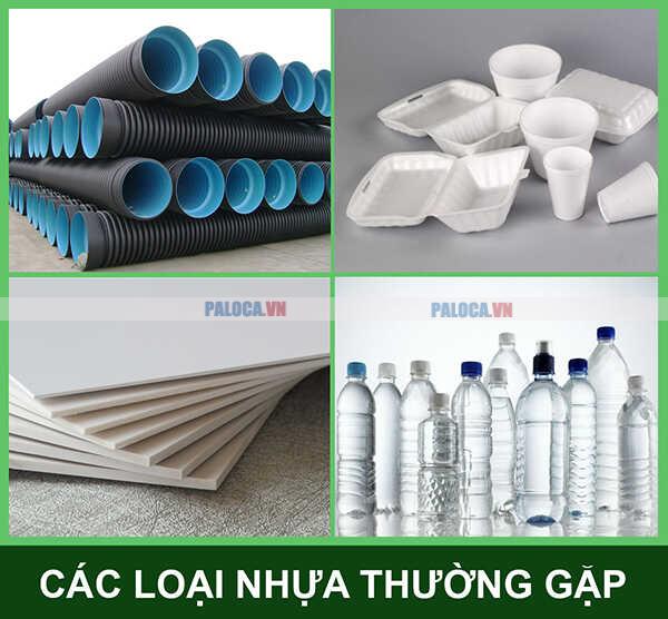 Các loại nhựa hay gặp trong sản xuất và sinh hoạt